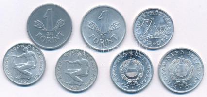 1946. 1Ft Al "Kossuth-címer" + 1949. 1Ft Al "Rákosi-címer" + 1953. 50f Al + 1965...