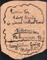 cca 1915-37 Többségében Josef Adolf Bondy (1876-1946) prágai és berlini újságíró, szerkesztő, író mu...