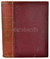 1912 Égi Világosság statisztikai folyóirat XIV. évfolyam, egészvászon kötésben, kopottas állapotban,...