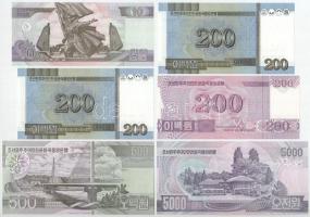 Észak-Korea 2002-2008. 10W-5000W (6db, 5xklf) T:UNC
North Korea 2002-2008. 10 Won - 5000 Won (6pcs,...