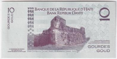 Haiti 2016. 10G "Haiti függetlenségének bicentenáriuma" emlékkiadás T:UNC Haiti 2016. 10 G...