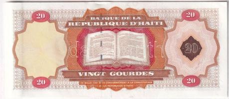 Haiti 2001. 20G "Az 1801-es Alkotmány bicentenáriuma" emlékkiadás T:UNC Haiti 2001. 20 Gou...