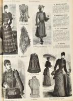 1892 Magyar Bazár XXVII, nem teljes évfolyama. Félvászon-kötésben, kopott borítóval, kijáró lapokkal...