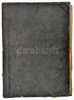 1892 Magyar Bazár XXVII, nem teljes évfolyama. Félvászon-kötésben, kopott borítóval, kijáró lapokkal...