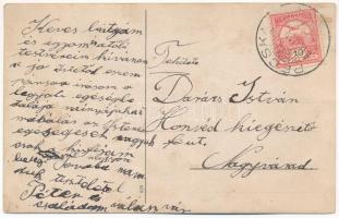 1916 Pécska, Magyarpécska, Pecica; Osztrák-magyar katonák a műhelyben / K.u.k. military workshop int...