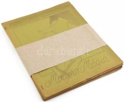 1928 Modern Mágia IV. évf. 1928. február, április, julius, augusztus, szeptember, oktober, november,...