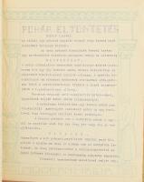 1928 Modern Mágia IV. évf. 1928. február, április, julius, augusztus, szeptember, oktober, november,...