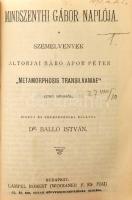 Tanulmányok a magyar történelemből, kolligátum [Egybekötve.]:
[Anonymus]: Béla király névtelen jegy...