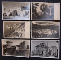 BULGÁRIA, volt JUGOSZLÁVIA főleg HORVÁTORSZÁG 74 db háború előtti képeslap / 74 pre-war postcards BULGARIA, Ex-Yugoslavia, mostly Croatia