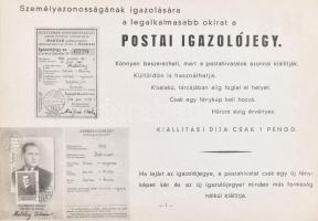 1938 M. Kir. Posta ismertető füzetek, 1938. év, 1. szám. Bp., Fővárosi Ny., 16 p. Fekete-fehér képek...