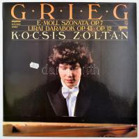 Grieg E-moll szonáta Kocsis Zoltán LP 1983 Phonogram Jó állapotban