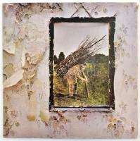 Led Zeppelin IV LP (Zoso).Headley Grange Hampshire szakadt