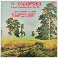 Csajkovszkij b-moll zonoraverseny, Szvjatoszlav Richter. 1978. LP jó állapotban