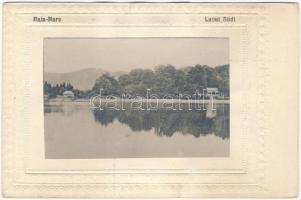 Nagybánya, Baia Mare; Lacul Pintea / Bódi-tó. Frankovits Aladar kiadása / lake (gyűrődés / crease)