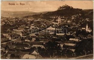 1931 Kőhalom, Reps, Rupea; Burg / látkép, vár. Kasper & Kellner kiadása / Cetatea / general view with castle (EB)