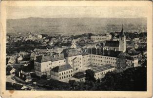 Nagyenyed, Aiud; látkép, Bethlen kollégium. A nagyenyedi véndiákok kiadása / Calvinist boarding school (EK)