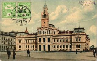1913 Arad, Városháza. Pichler Sándor kiadása / town hall