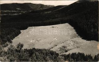 1937 Hosszúfalu, Satulung (Négyfalu, Sacele); Poiana Anghelescu / látkép / general view. Foto Sport G. Gödri (Cernatu) photo