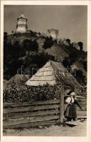 Sebesvár, Bologa (Kissebes, Poieni); várrom, Körös-völgye, Kalotaszeg / Tara Calatei, Cris river valley, castle