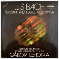 J. S. Bach Toccata and fugue in D minor. Gabor Lehotka. LP 1980. Hungaroton