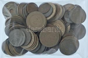Vegyes, magyar és külföldi érmetétel 500g súlyban T:vegyes Mixed, Hungarian and foreign coin lot (500g) C:mixed