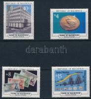 1992 25 éves a Bank of Mauritius sor Mi 751-754