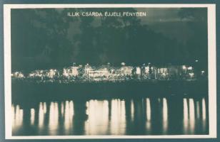 Illik csárda éjjel