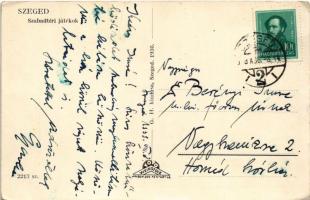 1939 Szeged, Szabadtéri játékok (EK)