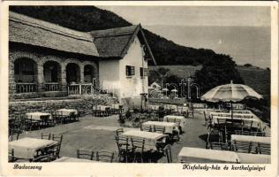 1938 Badacsony, Kisfaludy-ház és kerthelységei, Balaton (EK)