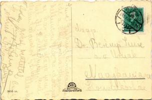 1939 Szeged, Hungária szálló, kávéház, belső (EB)