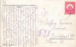 1927 Balatonkenese, tisztviselők üdülőtelepe, szálloda, (fa)