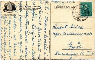 Kolozsvár, Cluj; Kincses Kolozsvár irredenta művészlap. Magyar Nemzeti Szövetség kiadása / Hungarian...