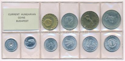 1984. 2f-20Ft (10xklf) érmés forgalmi sor fóliatokban T:UNC Adamo FO17