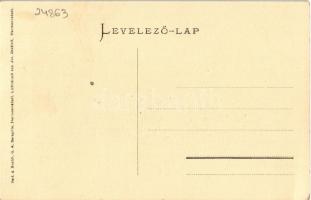 Nagyszeben, Hermannstadt, Sibiu; Városháza,udvar.G. A. Seraphin kiadása. Chromophot v. Jos. Drotleff...