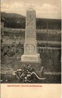 Egerfarmos, honvéd emlékoszlop / Hungarian military monument