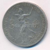 Ausztria 1908. 5K Ag "Ferenc József - Jubileum" T:F
Austria 1908. 5 Corona Ag "Franz...