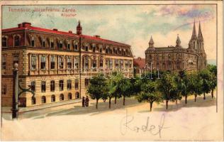 1899 (Vorläufer) Temesvár, Timisoara; Józsefváros, Zárda. Corvina könyvkereskedés kiadása / Kloster / Iosefin, nunnery. litho (Rb)