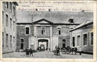 1915 Cambrai, Caserne de Cavalerie / French military, cavalry barracks (EK)