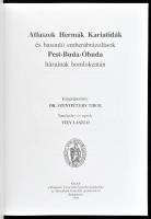 Szentpétery Tibor - Vízy László: Atlaszok Hermák Kariatidák és hasonló emberábrázolások Pest-Buda-Ób...
