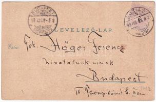 1898 (Vorläufer) Temesvár, Timisoara; Józsefvárosi zárda, kadétiskola, színház, dikasztérium, színhá...