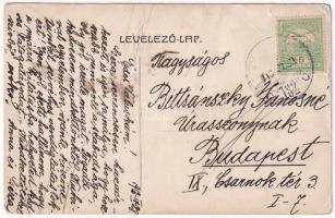 1913 Liptószentmiklós, Liptovsky Mikulás; Új izraelita templom, zsinagóga, belső / synagogue interio...