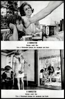 cca 1989 előtt készült ,,A miniszter" című svéd film jelenetei és szereplői, 15 db vintage prod...