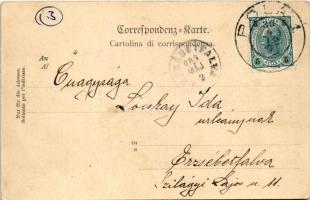 1903 Pola, Pula; SM Schiff Árpád K.u.K. Kriegsmarine / SMS Árpád az Osztrák-Magyar Haditengerészet H...