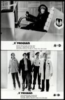cca 1987 ,,X program című amerikai film jelenetei és szereplői, 10 db vintage produkciós filmfotó, ezüst zselatinos fotópapíron, a használatból eredő (esetleges) kisebb hibákkal, 18x24 cm