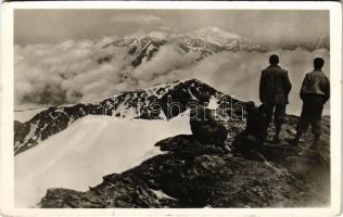 1942 Borsa (Máramaros), Radnai havasok a Horthy Miklós csúcsról / mountains (b)