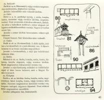 Szász János - Szigetvári János: Népi építészetünk nyomában. Bp., 1976, Műszaki. Kiadói egészvászon k...