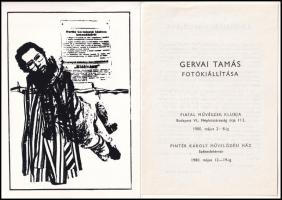 cca 1979 Gervai Tamás (?-?) debreceni fotóművész hagyatékából 1 db modern nagyítás a ,,Mohácsi impre...