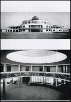 1937 Budaörsi repülőtér forgalmi épülete kívül-belül; a körcsarnokban máig megtekinthető majdnem a teljes 40 m2-es fotómontázs, amelyet Ackerman Ada, Marsovszky Elemérné készített, ,,A repülés élménye címmel; a fotómontázs 1 méter magas és 40 méter hosszú, éppen akkora, hogy a karzat alatt elférjen; sehol a világon nem volt ekkoriban ilyen méretű fotómontázs, pláne nem állandó kiállításon; a tételben 1:40 arányban kicsinyítve a teljes körkép megtekinthető (a csíkok nem sorrendben kerültek a fotópapírra), 3 db modern nagyítás a Belvárosi Fotóműhely hagyatékából, 15x21 cm