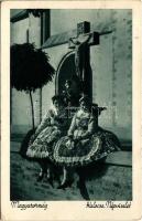 1936 Kalocsai népviselet, magyar folklór / Hungarian folklore from Kalocsa (EK)