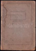 603 darabos gyufacímke gyűjtemény füzetben 1950-es évek